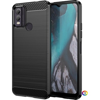 Image 1 of Nokia C22 Удароустойчив Carbon Fiber Калъф и Протектор