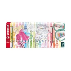 STABILO Текст маркер Swing Cool Deskset 18 цвята