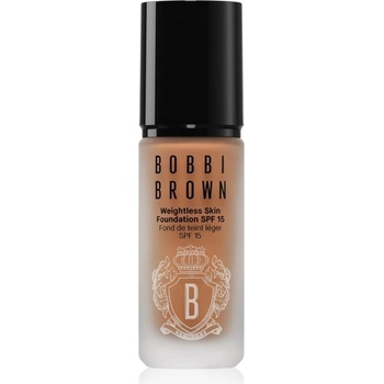Bobbi Brown Weightless Skin Foundation SPF15 Mini dlhotrvajúci zmatňujúci make-up s hydratačným účinkom Neutral Walnut 13 ml
