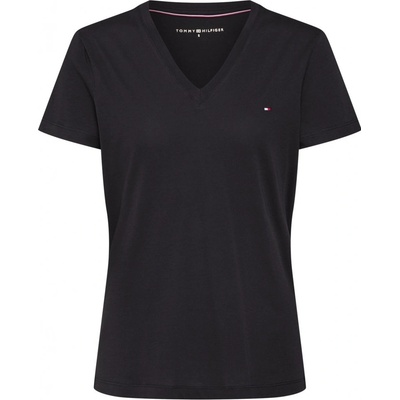 Tommy Hilfiger Solid v-neck blk
