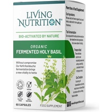 Living Nutrition Bazalka Posvätná TULSÍ ALIVE 60 kapsúl