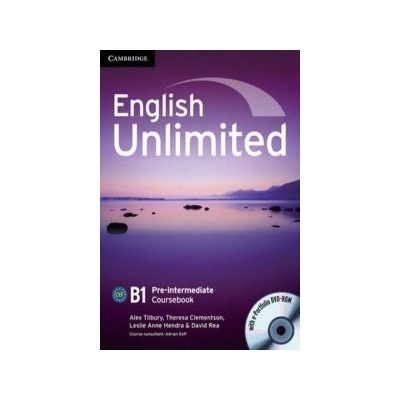 English Unlimited Pre-Intermediate Coursebook with e-Portfolio + DVD