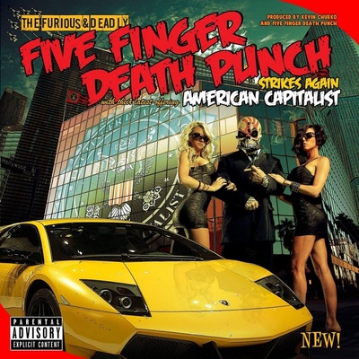 Five Finger Death Punch - American Capitalist DeLuxe CD
