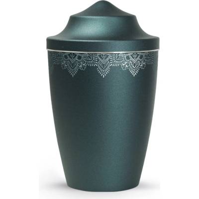Zvířecí urna Mandala - Smaragdová 1,5l