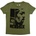 Jimi Hendrix Let Me Live Khaki Green M Дамски Риза (JHXTS15LK02)