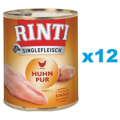 Rinti Adult Singlefleisch Chicken Pure 12 x 800 g