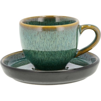 Bitz Зелена керамична чаша за еспресо 70 ml Gastro Green/Black - Bitz (29165)