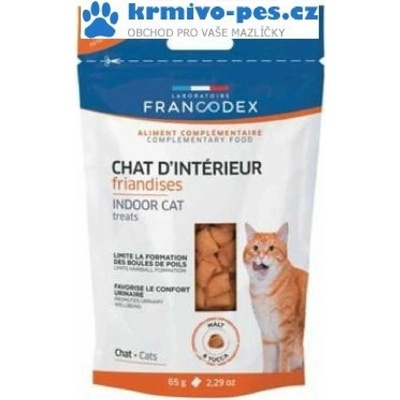 Francodex Pochoutka Indoor kočka 65 g