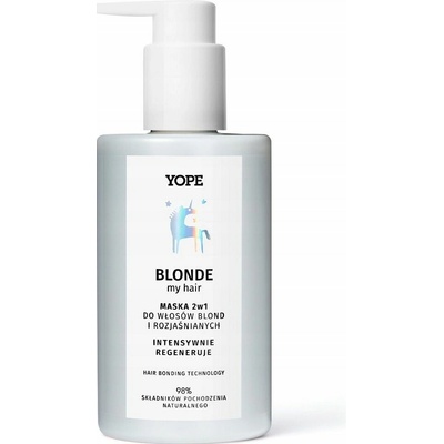 YOPE Regeneračná maska na blond vlasy 300 ml