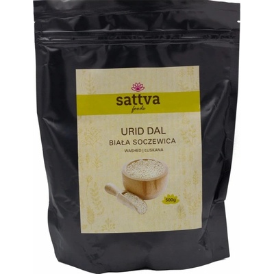 Sattva Bílá fazole Urid loupaná 0,5 kg