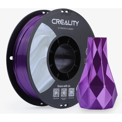 Creality CR-Silk PLA fialové 1,75 mm, 1 kg