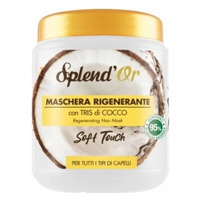 Splend Or Regenerační vlasová maska s kokosovou směsí 1000 ml