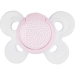 Chicco Силиконова залъгалка Chicco - Physio Comfort, 0-6 m, розови точици (N0325)