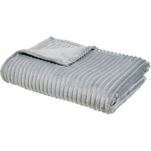 Today pléd Ribbed Acier 150x200