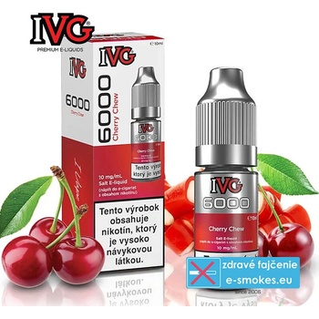 IVG 6000 Salt Cherry Chew 10 ml 10 mg