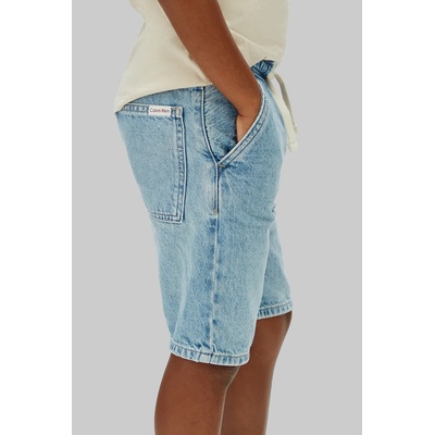 Calvin Klein Jeans къс панталон за деца от деним (LVCKSJC41B.104.116.PPY2)
