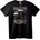 NOONEBRAND Тениска Трагедия на нощния ужас - 2XL, Black