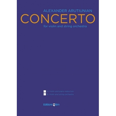 Concerto pre husle a klavír od Alexander Arutiunian