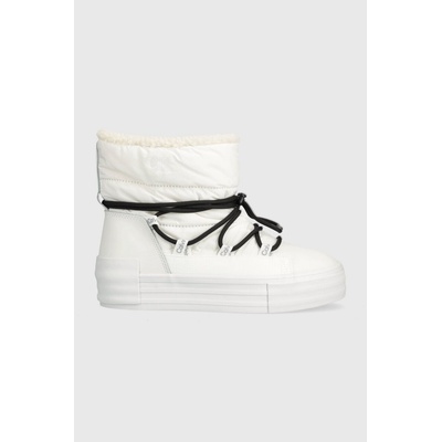 Calvin Klein Jeans Апрески Calvin Klein Jeans BOLD VULC FLATF SNOW BOOT WN в бяло YW0YW01181 (YW0YW01181)