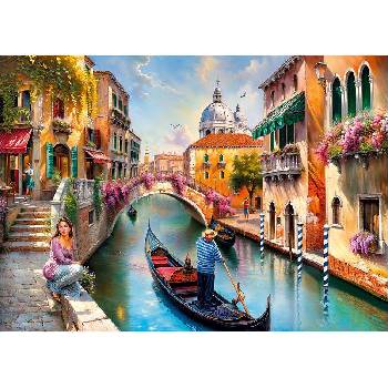 Image 1 of Cherry Pazzi - Puzzle Summer in Venice - 1 000 piese