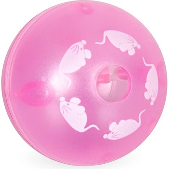 Karlie Hračka loptička s Catnipom - možnosť plnenia maškrty 5,5cm