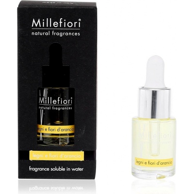 Millefiori Milano aroma olej dřevo a oranžové květy 15 ml
