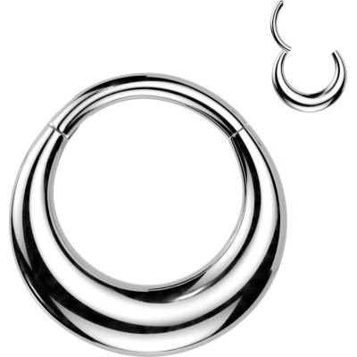 Šperky4U Segment kruh helix cartilage tragus piercing NS0064ST-1210