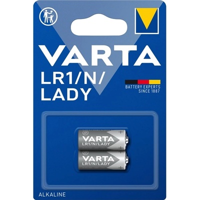 VARTA 4001101402 LR1 алкална батерия за фотоапарати и калкулатори 2 бр. /блистер (4001101402)