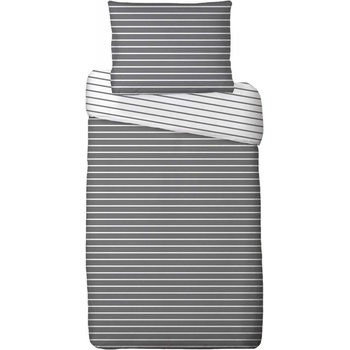 Profod bavlna obliečky Prúžky sivá 140x200 70x90