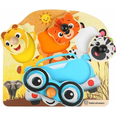 Hape Baby Einstein puzzle Friendy Safari Faces