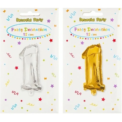 Decorata Party Ozdoby na večírky číslo 1 85 cm