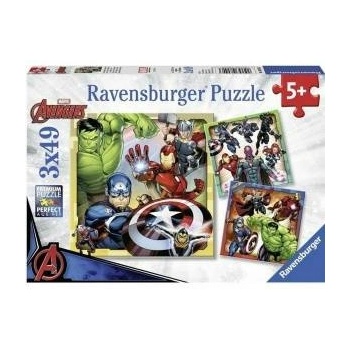 Ravensburger Пъзел Ravensburger The Powerful Avengers