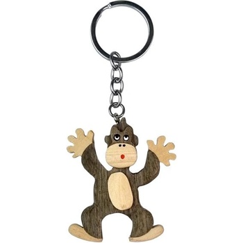 2Kids Toys Двъдéти Дървена ключодържател голяма Маймуна стояща