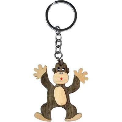 2Kids Toys Двъдéти Дървена ключодържател голяма Маймуна стояща