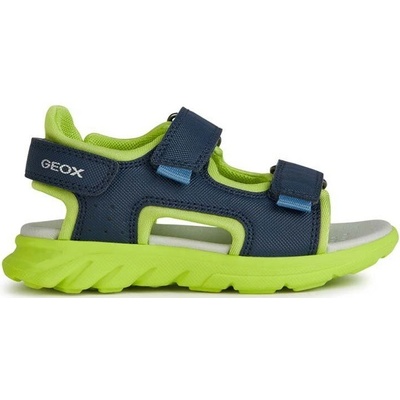 Geox J Sandal Airadyum Bo J45F1A 01550 C0749 Navy/Lime
