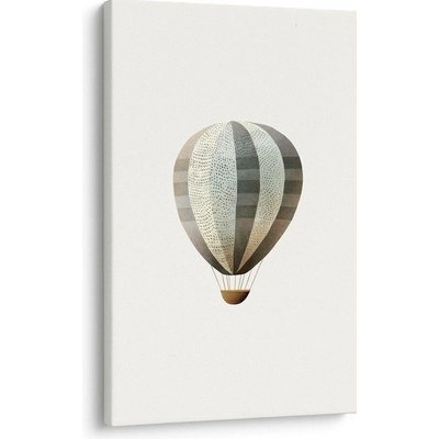 Obraz vzdušný balón v pastelových odstínech - 60x90