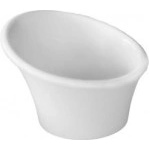 Alkan - Меламинова купичка малка скосена бяла 4x7, 5x6см AN-(K-1963) (0136302)
