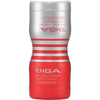Мастурбатор с два стимулиращи отвора - Tenga Dual Feel Cup (TENGA00161)