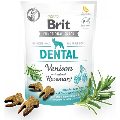 Brit Care Dog Functional Snack Dental Venison Дентално лакомство с еленско месо 150gr