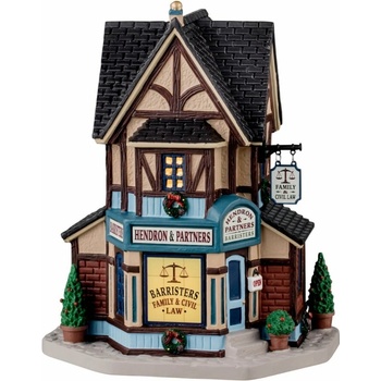 Svietiaci domček Lemax 45252 Advokátska kancelária