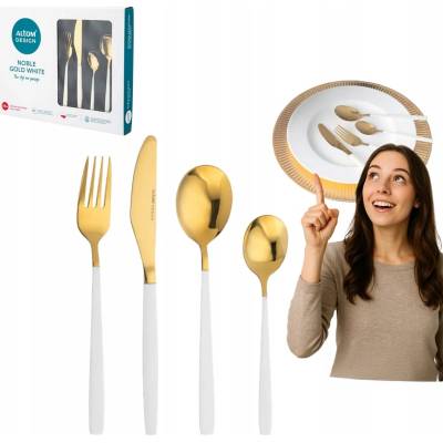 Altom Design Súprava príborov Noble Gold 24 ks