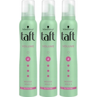 Taft Volume Ultra Strong Pěna na vlasy 3x200 Ml