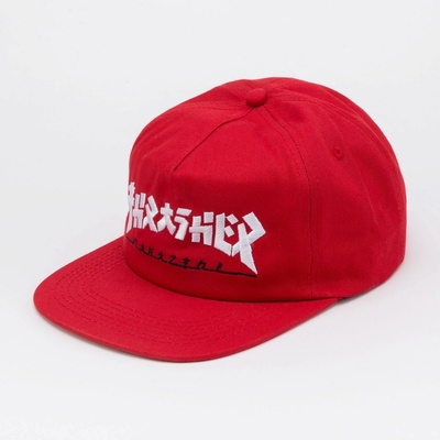 Thrasher godzilla snapback red
