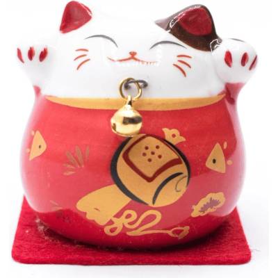 Milujeme Kameny Maneki neko - mávající kočička - Akari - feng shui