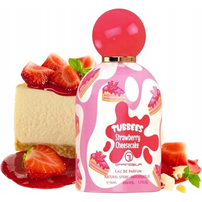 Grandeur Tubbees Strawberry Cheesecake parfémovaná voda unisex 50 ml