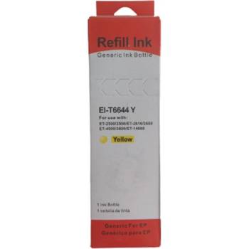 Image 1 of Neomax Мастило за Epson EcoTank L100/L110/L111/L120/L130/L132/L200/L210/L220/L211/L222/L30x/L310/L312/L313/L35x/L36x/L455/L456/L55x/L565/L655/L8xx, ET 2500/2550/4500/4550/3600/14000/16500 - Yellow - EI-T6644 (EI-T6644)
