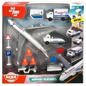 Dickie Toys Dickie: Комплект играчки за летище - 13 части