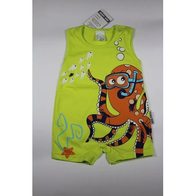 SUNNY KIDS Гащеризон Октопод в зелено, 56, 62, 68
