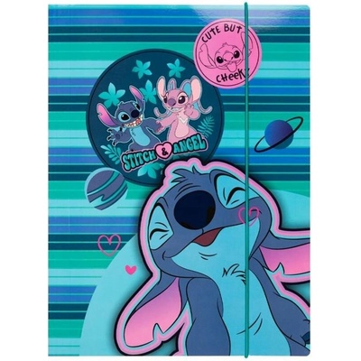 Colorino školní desky s gumičkou A4 Stitch – Zboží Dáma