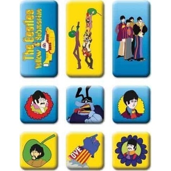 Image 1 of The Beatles Yellow Submarine 9 Piece Set Магнит (YSMAGSET01)